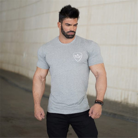 Short-Sleeve Fitness Training Tee