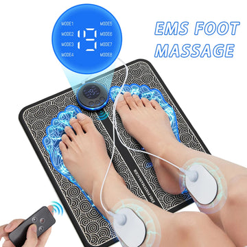 Electric EMS Foot Massager for Pain Relief