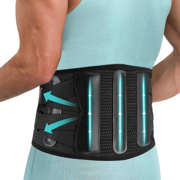 Lower Back Brace with Lumbar Pads